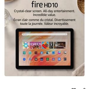 New Amazon Fire HD 10 Tablet - Black Display 32 Gb 13th Generation